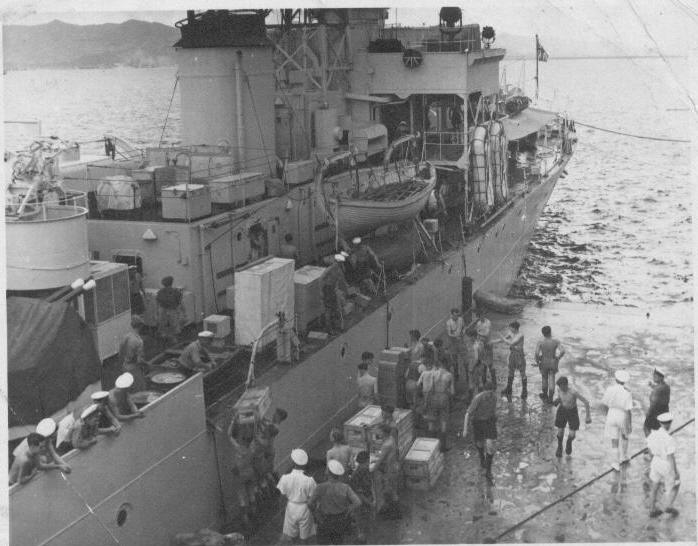 T/F EQUIPMENT TO BAY CLASS FRIGATE